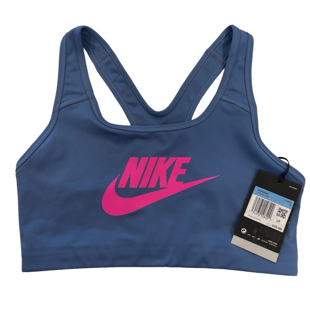 SOLD***Nike NWT Women's DRI-FIT Swoosh Logo Bra